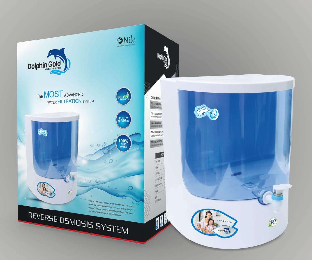 Dolphin Gold RO Water Purifier Kalol